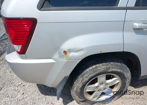 2007 Jeep Grand Cherokee Laredo из США, поврежденный, VIN 1J8GR48K07C667489